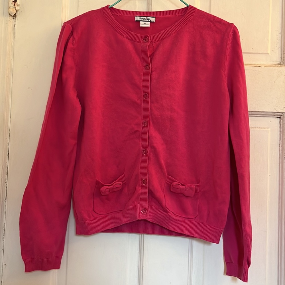 Hartstrings girls fuchsia cardigan in size 10